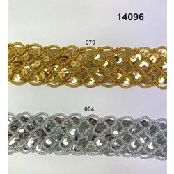 T-14096 Sequin Galon Trim, 40mm