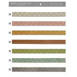 16621 Geometrical Metallic Ribbon, 15mm