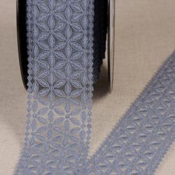 04235 Embroidered Entre Deux Lace, 60mm
