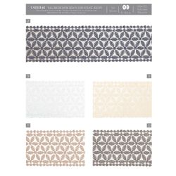 04235 Embroidered Entre Deux Lace, 60mm