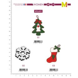 M16491 Christmas/Winter Motifs