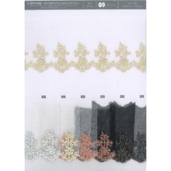 04274 Metallic Embroidery on Tulle