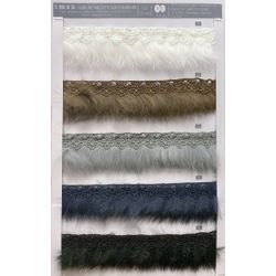 11110 Rabbit Fur Trim, 1&1/3 Inch (35mm)