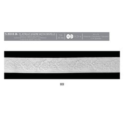 02133 Lingerie Elastic with Floral Design, 26mm
