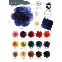 M08917 Flower Brooch