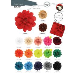 M08916 Flower Brooch