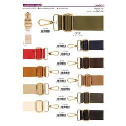 M06937 Adjustable Shoulder Strap with Swivel Clips