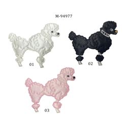 M94977 Poodle Iron On Applique