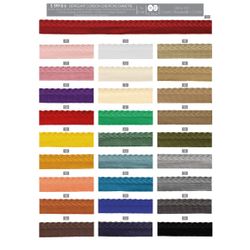 00549 100% Cotton, Chevron Piping, 6mm Cord Diameter