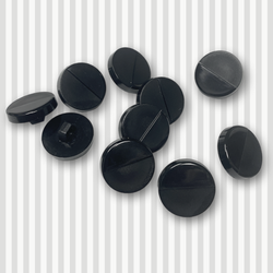 COB13985 Shank Button Matte & Shiny Split Top