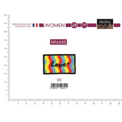 M16542 Colorful &Love& Patch