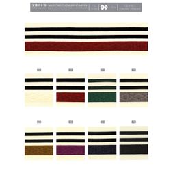 07834 Knit Braid with Diamond and Stripe Design, 55mm