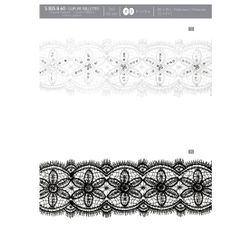 11125 Embroidered Galon Trim with Sequins