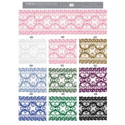 04284 Entre Deux Lace with Small Flowers, 55mm