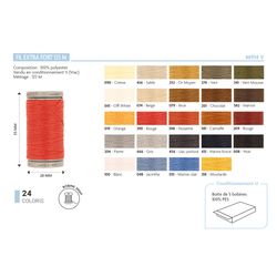 M00914 Strong 100% Polyester Thread, 125m