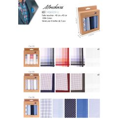M06929 Box of 5 Handkerchiefs