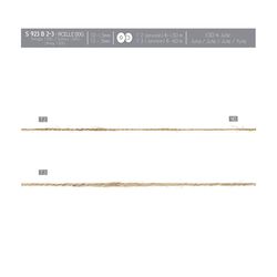 00923 Jute Twist Cord, 2mm & 3mm