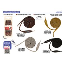 M00423 Shiny Shoelaces
