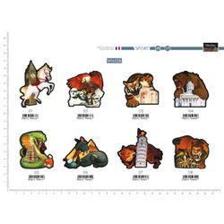 M16558 Fierce National Animal w/ Architecture