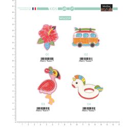 M16559 Sequin Summer Appliques