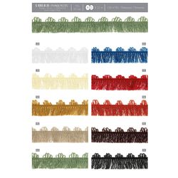 01055 Picot Edged Fringe, 25mm
