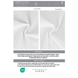 50056 Iron-on Interfacing, Cotton Fabric