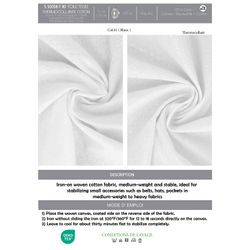 50058 Iron on Woven Cotton Interfacing