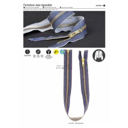 M01918 Jeans Zipper Open End