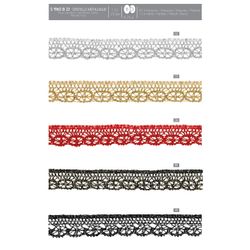09160 Metallic Lace, 23mm