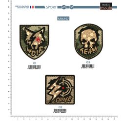 M16597 Military Style Motif