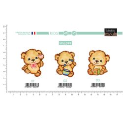 M16599 Baby Bear Motif