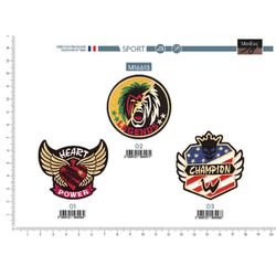 M16613 Sport Badge