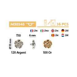 M50348 Metal Flower Shank