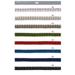 00779 Two-Tone Braided Cord, 13mm