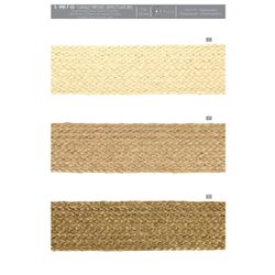 01148 Braided, Natural Look Strap 50mm (2 inches)