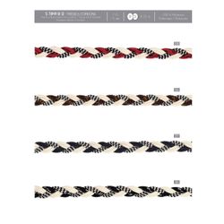 07849 Cord of Cords, 3 Color Braided Cord, 15mm