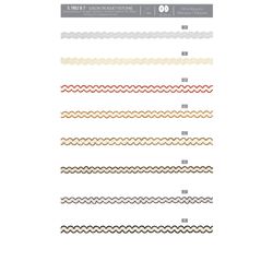 07852 Knitted Trim Ric Rac 7mm