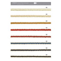 07853 Metallic Ric Rac Trim