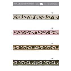 07869 Jacquard Galon Edelweiss, 20mm