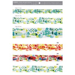 20769 Wired Ribbon with Fish
