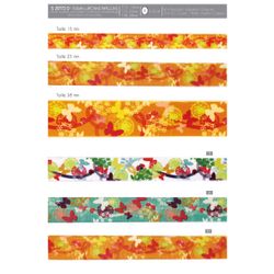 20772 Wired Ribbon with Butterflies