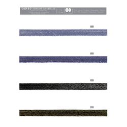 06124 Metallic Denim Piping, 12mm