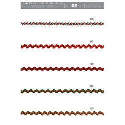 07861 Metallic Multicolor Ric-Rac