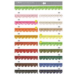 07863 Galon Trim with Metallic Threads, 13mm