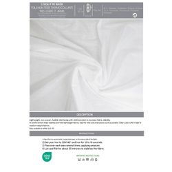 50061 Stabilized Non-Woven Fusible Web Fabric