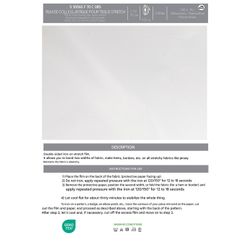 50065 Elastic Iron-on Film for Stretch Fabrics