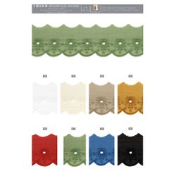05872 Scalloped Sun Embroidered Eyelet, 48mm