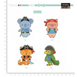 M16318 Animal Pirates