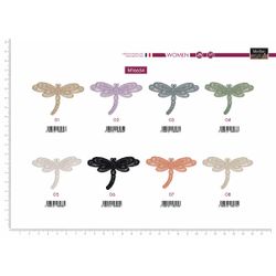 M16654 Dragonfly Appliques