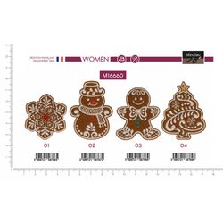 M16660 Gingerbread Appliques